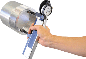 GAGEMAKER PG-6002, 16" - 24" (406.4 mm - 609.6 mm) RANGE, .0005" RESOLUTION, 1/2" TRAVEL, 2½" REACH, INTERNAL THREAD ROLL GAGE