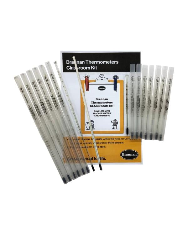 Brannan 25/700/0 | Classroom Laboratory Thermometer Kit | With Worksheets - generaltechuae