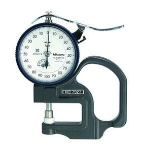 Mitutoyo 7327 Dial Indicator Thickness Gauge 0-1mm, 0.001mm, Standard
