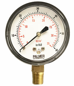 Palmer Wahl PP_Series | Low Pressure Capsule Gauges | 2.5 to 6 in, inH2O / oz / psi - generaltechuae