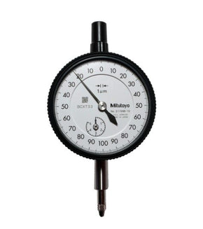 Mitutoyo 2119AB-11 | Dial Gauge | Flat Back | ANSI/AGD Type | Jewelled Bearing | Graduation 0.001 mm | Range 5 mm