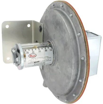 Dwyer Instruments 1638-1 | Diaphragm Pressure Switch | 0.20-1.0" w.c. | SPDT | 15A, 120-480 VAC | 1/8" NPT