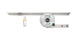Mitutoyo 187-502 | Digital Universal Protractor | Series 187 | Blade Length 300mm | Weight 662 g