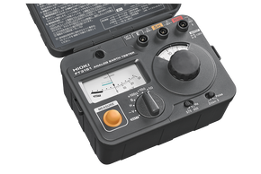 ANALOG EARTH TESTER FT3151, Classic Ground Resistance Tester Using 3-Pole Method