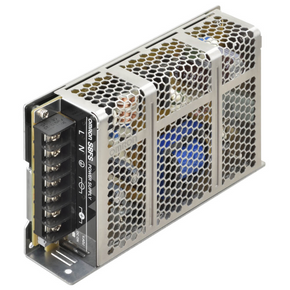 OMRON S8FS-C10024 | Power supply, 100 W, 100-240 VAC input, 24 VDC, 4.5 A output, Upper terminal