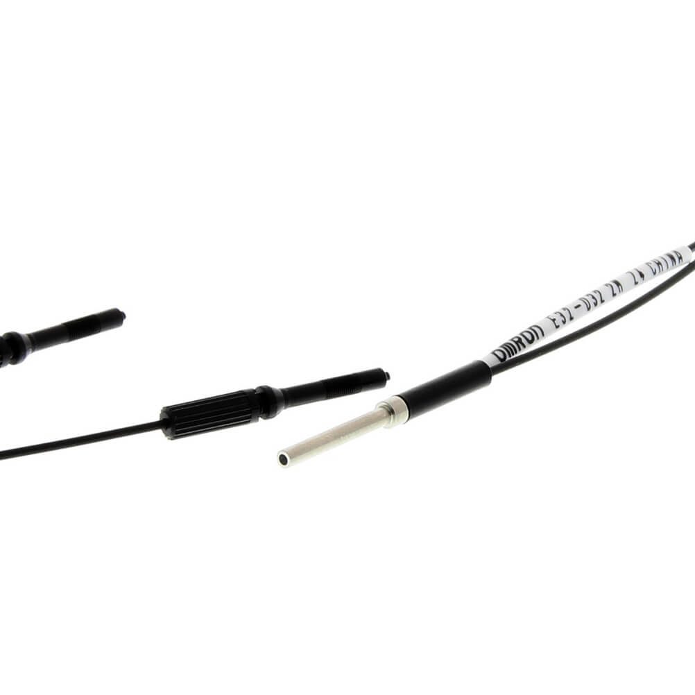 OMRON E32-D32 2M | Fiber optic sensor, diffuse, 2mm diameter, coaxial, 2m cable