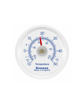 Brannan 30/408/3 | Mini Dial Thermometer | 65 mm, -10 to +50 °C/°F - generaltechuae