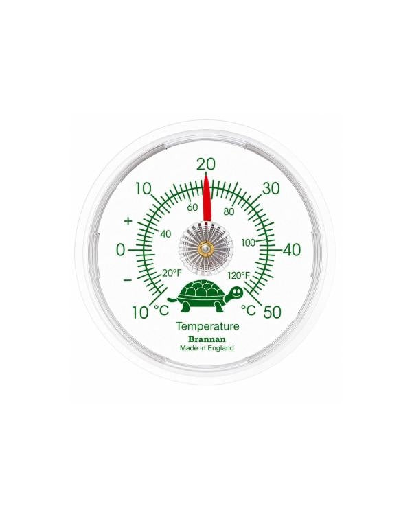 Brannan 30/440/2 | Mini Dial Vivarium Thermometer | 65 mm, -10 to +50 °C, Celsius only - generaltechuae