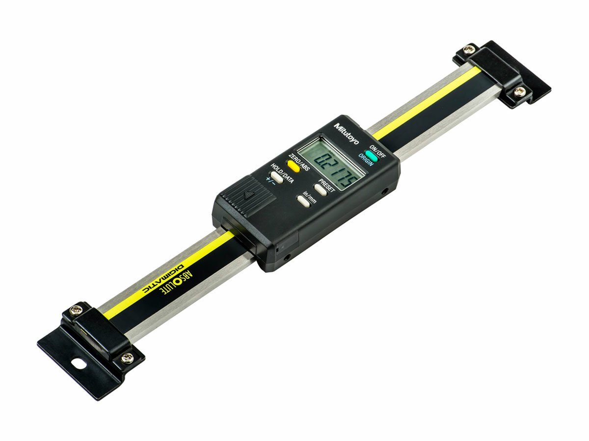 Mitutoyo 572-574, Vertical Digimatic Scale, SPC, 0-18/0-450mm