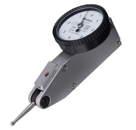 Mitutoyo 513-412-10T | Dial Test Indicator | Horizontal Type | Series 513 | Full Set | Swivel Clamp | Stem 4 or 9.52 mm | Graduation 0.0005 inch | Range 0.03 inch