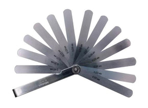 Mitutoyo 184-307S | Thickness or Feeler Gauge | Series 184 | Number of Leaves 13 | Blade Length 100 mm | Range 0.03 to 0.5 mm