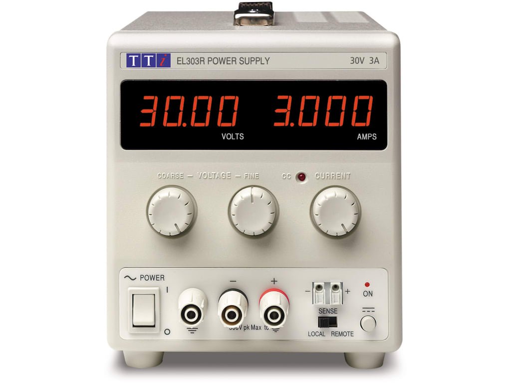 Aim TTi EL303R | Precision DC Bench 90W Power Supply | Linear Regulated  30V/3A