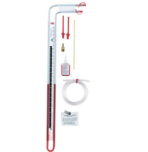 Dwyer Instruments 1227 | Dual range U-inclined manometer | 0-16" w.c. vertical | .20-0-2.6" inclined