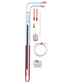 Dwyer Instruments 1227 | Dual range U-inclined manometer | 0-16" w.c. vertical | .20-0-2.6" inclined