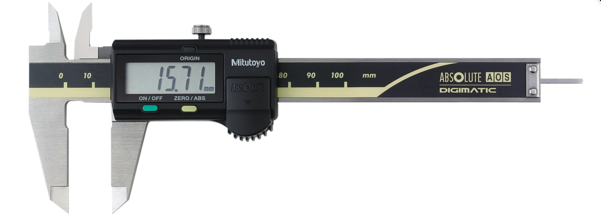 Mitutoyo 500-201-30 Digital ABS AOS Caliper 0-100mm