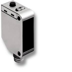 OMRON E3ZM-V86 | Registration mark sensor, diffuse, 12 +/- 2mm, 50Âµs response time, stainless steel body, IP69K, PNP, M8 4-pin connector