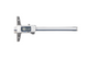 Mitutoyo 571-264-20 Digital Coolant Proof Hook End Depth Gauge 10 - 160 mm (0 - 150 mm) / .4 - 6.4" (0 - 6"), Resolution 0.01 mm / .0005"
