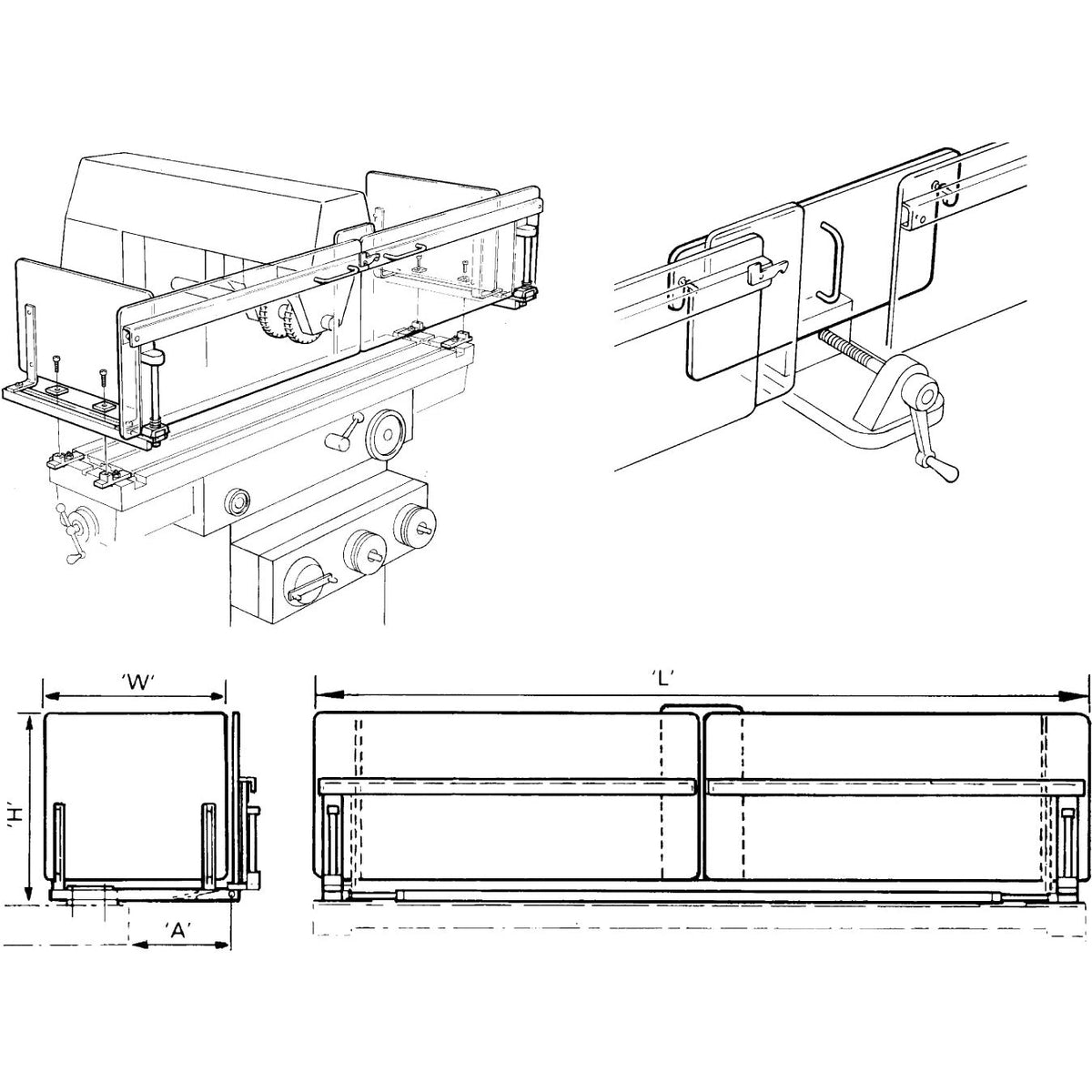 Flexbar 13145-L | Totalguard Vise Panel | For 13089 and 13090 - generaltechuae