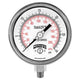 Winters  PFQ720ZRR1R11 |  Premium Stainless Steel StabiliZR Gauge | 0-3000 psi / 0-200 bar | 4” (100mm) Dial Display | ±1.5% Accuracy | 1/2” Bottom