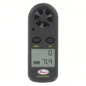 DWYER Anemometer |  ±0.05% Accuracy | Rotating Vane | LCD