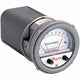 DWYER Differential Pressure Gauge & Switch | Range  0 to 2 in wc | 1/8 in NPT Female | Single-Side, DPDT,