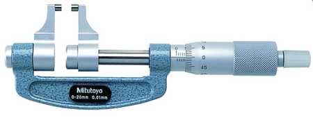 Mitutoyo 143-108 Caliper Jaw Micrometer 175-200mm