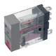 OMRON G2R-1-SNI 230VAC (S) | Relay, plug-in, 5-pin, SPDT, 10 A, mech & LED indicators, lockable test button, label facility
