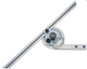 Mitutoyo 187-906 Universal Protractor 12" Blade