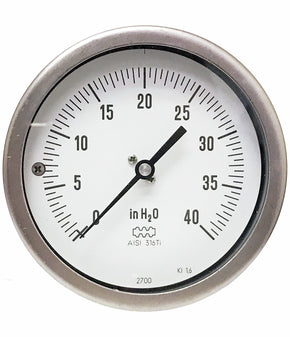 Palmer Wahl SC_Series | Low Pressure Capsule Gauges, Stainless Internals | 2.5 to 6 in - generaltechuae
