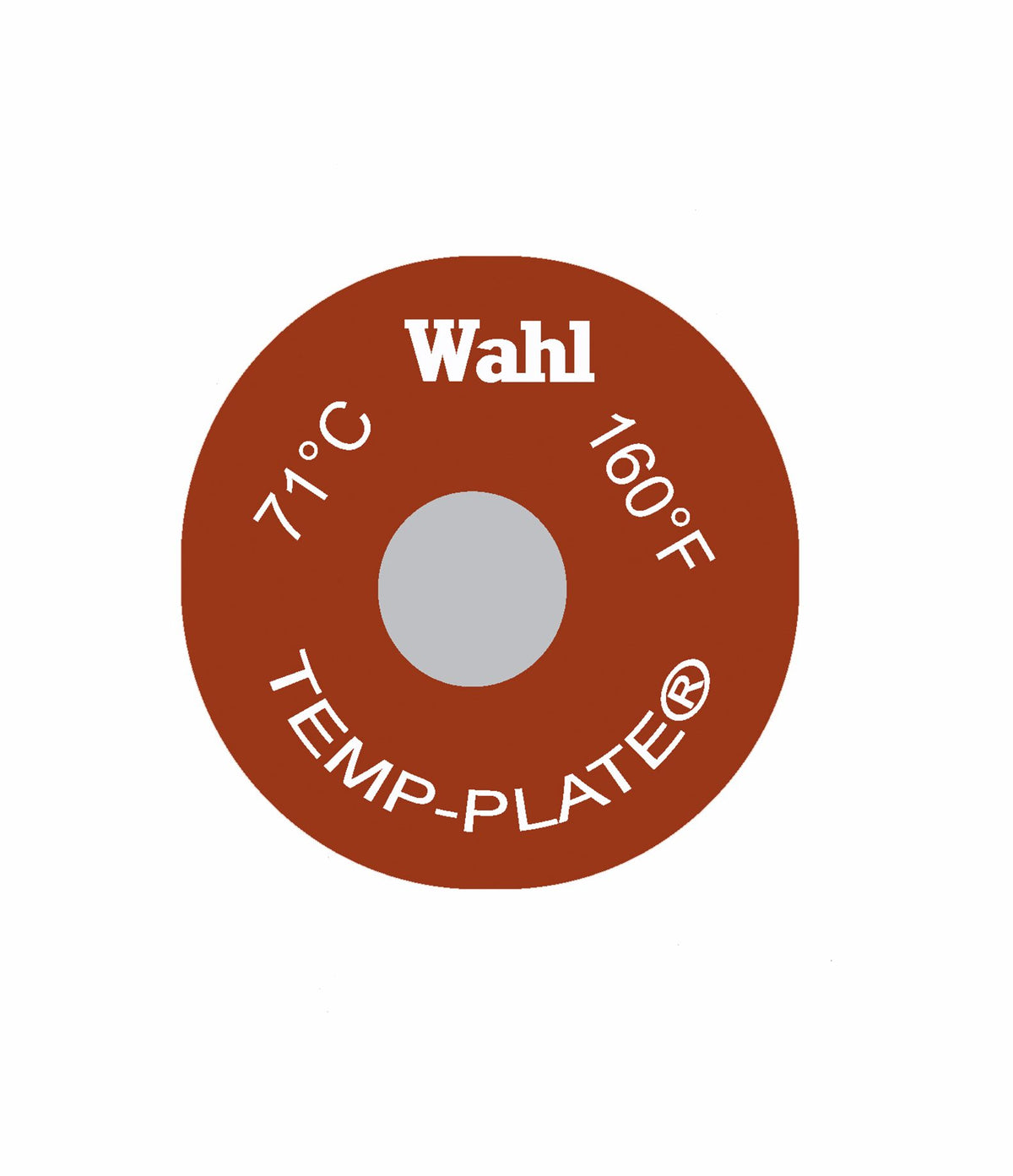 Palmer Wahl 414_Labels | Mini Round Single Position Temp-Plate | 14 mm, 38 to 260 °C - generaltechuae