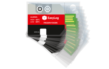 Lascar EasyLog  |  EL-PDF-1-002 PK10 Pack of 10 Frozen Goods Data Logger