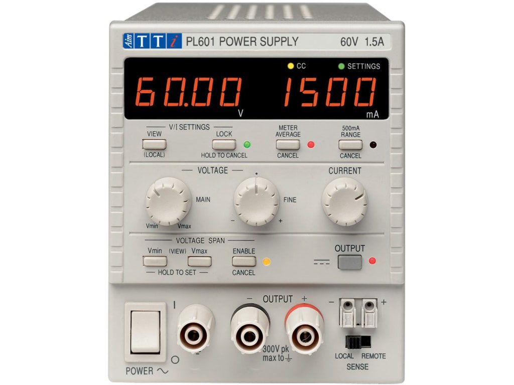 TTi PL601 | DC Bench Power Supplies | Single Precision | 0-60V/0-1.5A