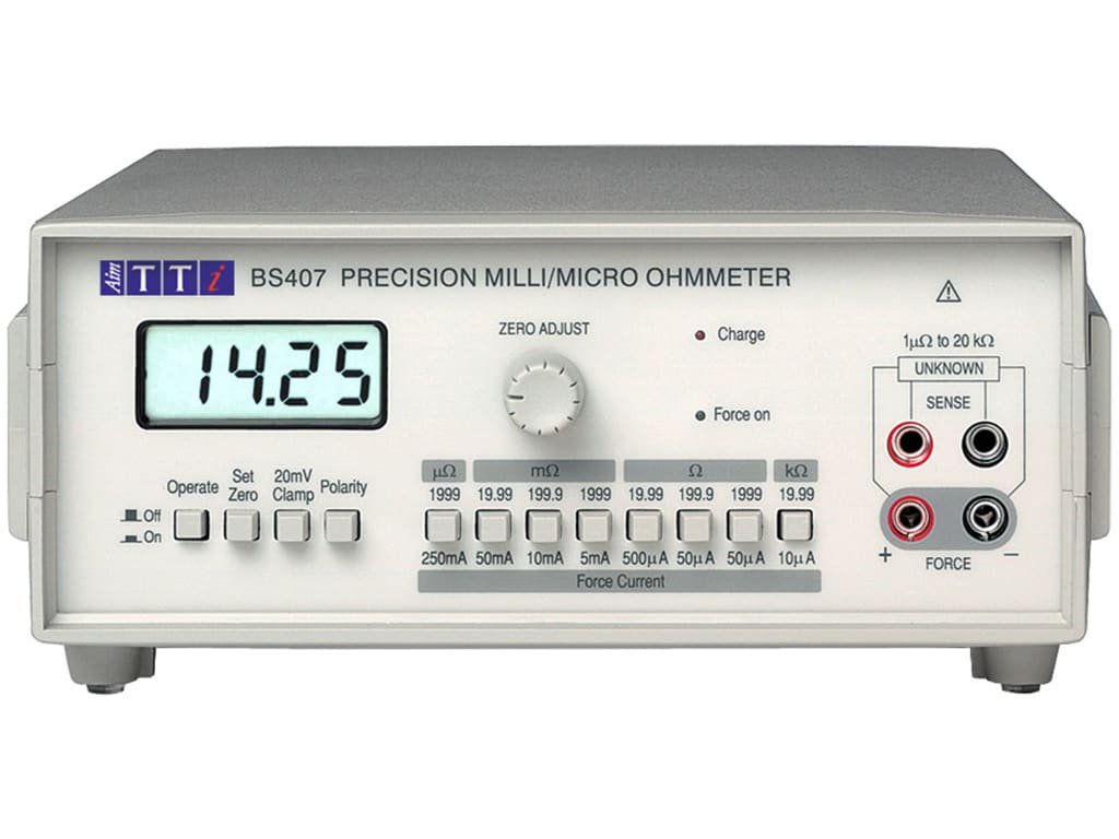 Aim TTi BS407 Micro Ohm Meter