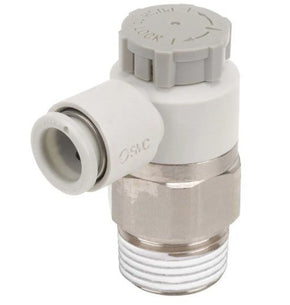 SMC AS1201F-M5-04A | Flow Contoller | Series AS | Inlet Port M5 x 0.8 Male | Tube Size 4mm