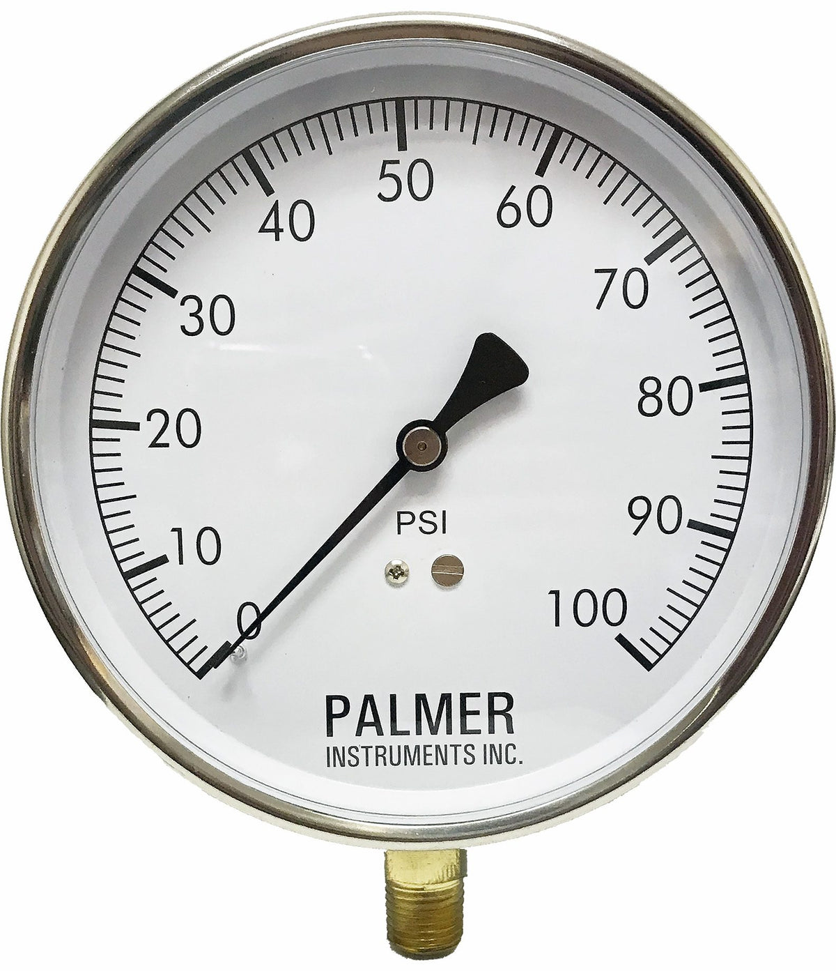 Palmer Wahl SB_Series | Stainless Case Contractor Pressure Gauges | 4.5 in, ±1% FS - generaltechuae
