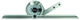 Mitutoyo 187-908 Universal Protractor 300mm Blade