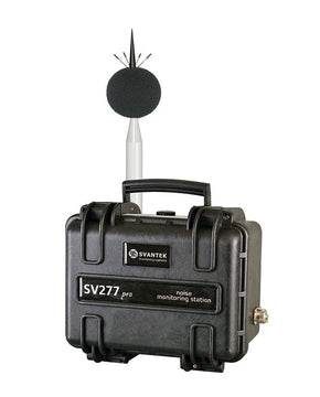 Noise Monitoring Station with SVAN 977 | Linear Operating Range 23 dBA RMS to 140 dBA Peak