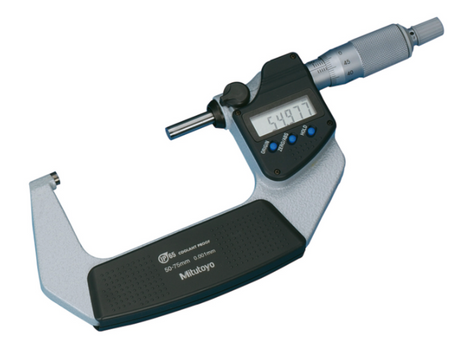 Mitutoyo 293-242-30 Digital Micrometer IP65 50-75mm, w/o Output