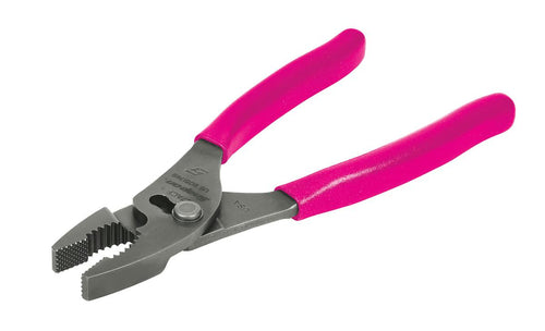 Snap-on 47ACFEP | 8" Talon Grip Combination Slip-Joint Pliers | 8-1/4 in long, Electric Pink
