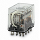 OMRON LY4N 100/110VAC | Relay, plug-in, 14-pin, 4PDT, 10 A, LED indicator, 100/110 VAC