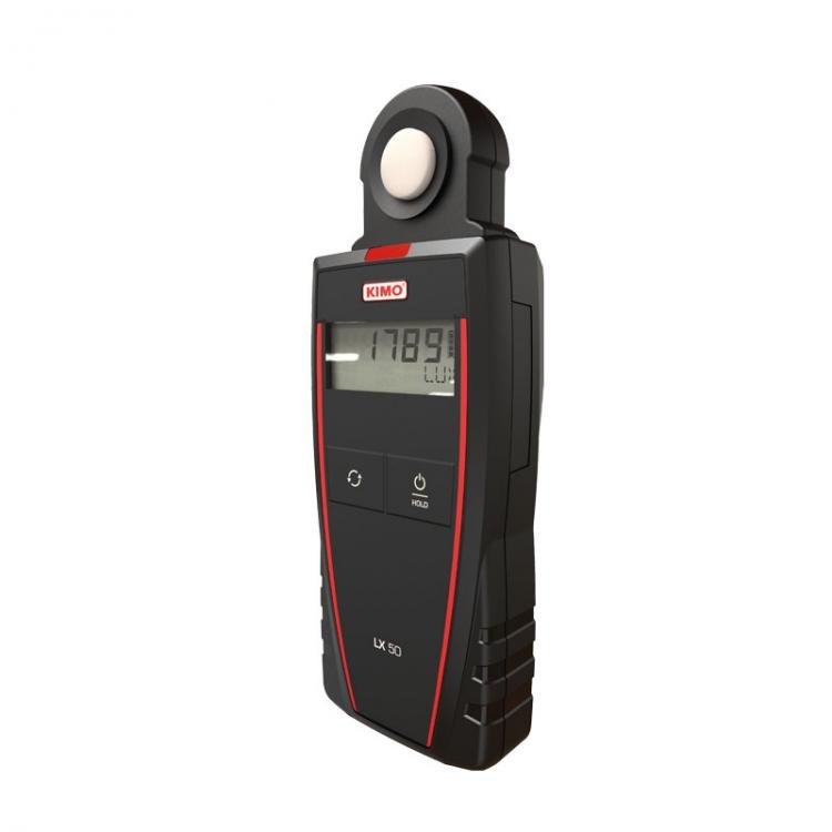 Luxmeter, Range: 0 to 10,000 lux and 0 to 929 fc
