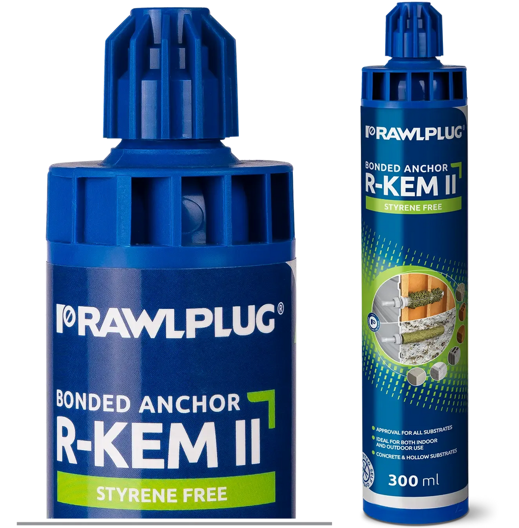 Rawlplug R-KEM-II-300-W | R-KEM-II Polyester Bonded Anchor, Winter Version | 300 ml cartridge - generaltechuae