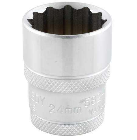 Kennedy-Pro KEN5826910K | 1/2in. Drive, Bi-Hexagon Socket |  9mm, Metric, 12 Point