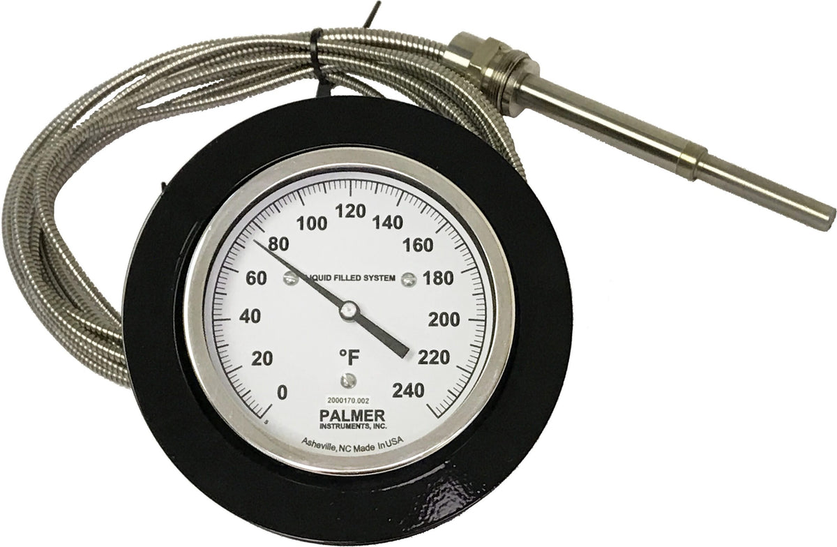 Palmer Wahl 50B_50C | 5 in Wall or Flush Mount Direct Drive Dial Thermometer, 50B & 50C - generaltechuae