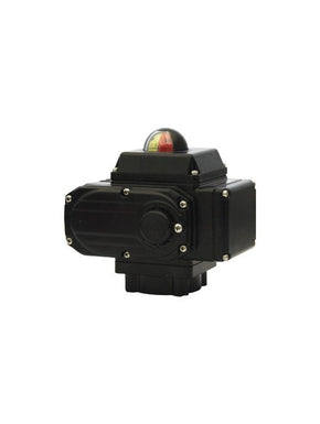 Dwyer Instruments ACT-TD01-24VAC | Electric Two-Position | 24 VAC | 2 aux switches | 177 in-lb | Black body | Dome indicator | 1/2" NPT electrical connection