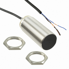 OMRON E2B-M30LS15-WP-B1 2M | Proximity sensor, LITE, inductive, nickel-brass, long body, M30, shielded, 15 mm, DC, 3-wire, PNP-NO, 2 m cable