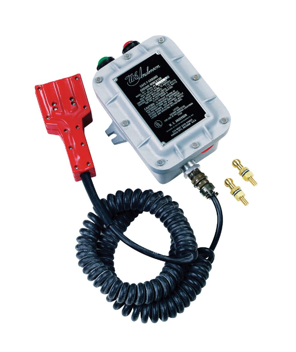 Dwyer Instruments TR-7-A | Ground Continuity Control with 36" cable | Stud contactor