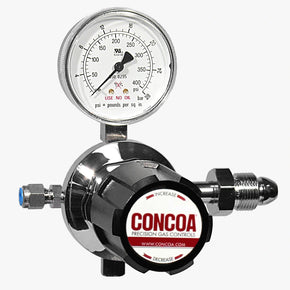 CONCOA 8065261-01-1 | 5260 Series Liquid Cylinder Regulator | CO2, CGA 320 Inlet, Outlet Gauge