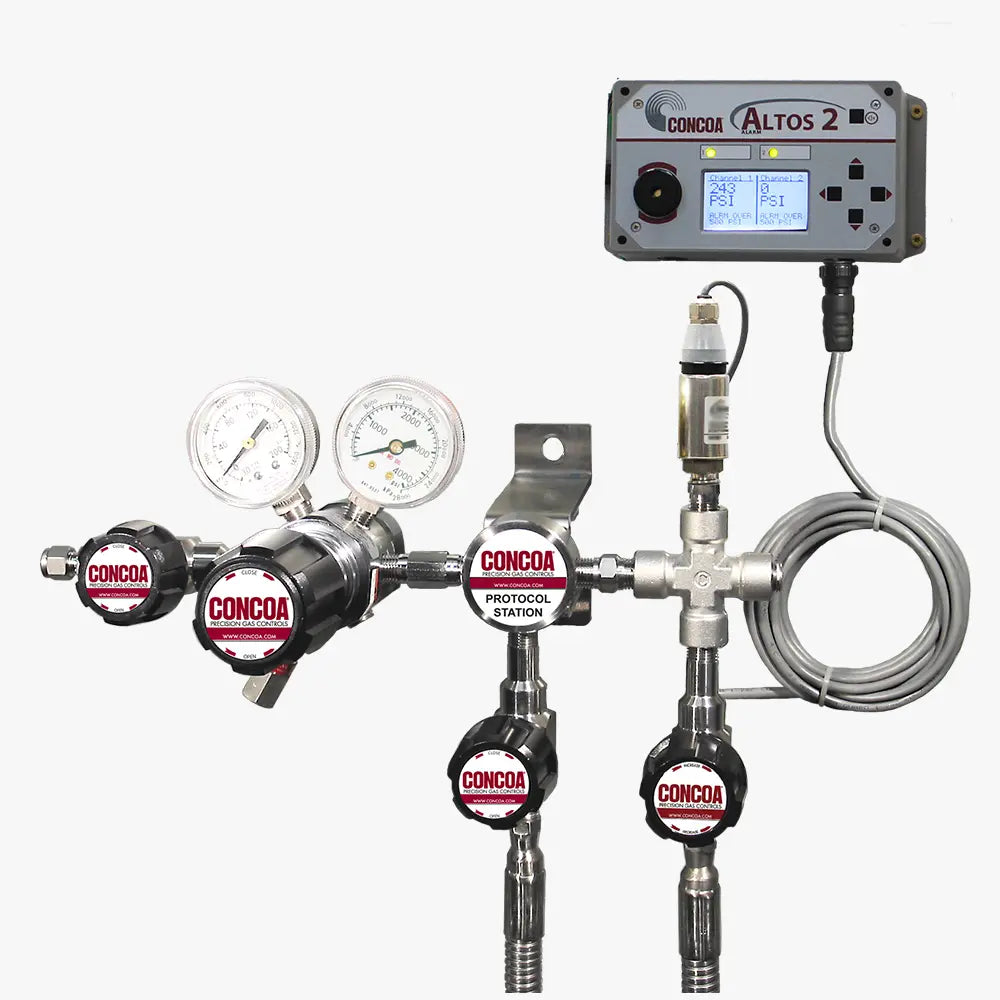 CONCOA 529TS23-01-CONA | 529 Series Protocol Switchover Monitor Station | 316L Stainless, 4500 PSIG