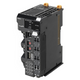 OMRON NX-ECC203 | NX-series EtherCAT Coupler, 2 ports, 125 µs cycle time, screwless push-in connector, delivered with end cover